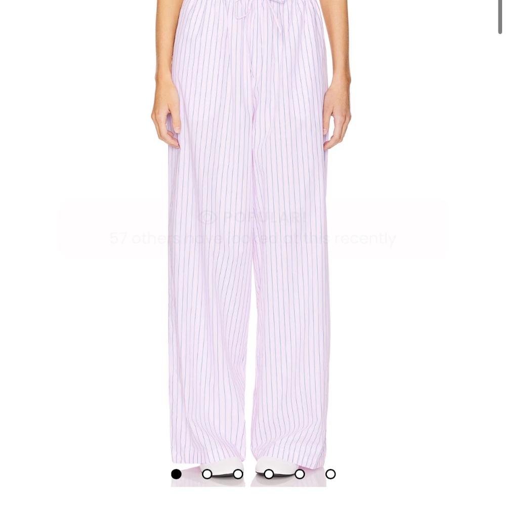 Lovers+Friends Striped Lavender Women's Pants NWT